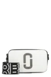 Marc Jacobs Black & White 'the Bi-color Snapshot' Bag In Black