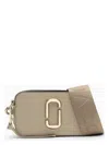 Marc Jacobs Snapshot Leather Crossbody Bag In Nude
