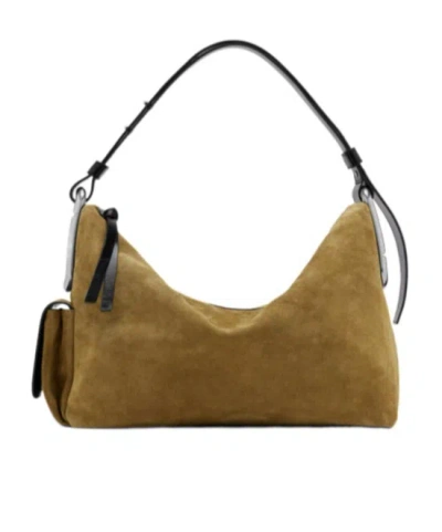 Marc Jacobs - Women Suede Scene Large Shoulder Bag In Green
