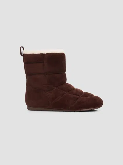 Marc Jacobs Women's The Aspen Suede Winter Boots In Bruciato