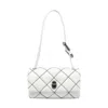 Marc Jacobs Women The Bi-color Quilted Mini Dual Shoulder Bag In White
