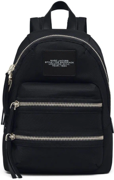 Marc Jacobs Women's The Biker Nylon Medium Backpack In Black