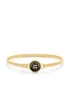 Marc Jacobs Women The Button Hinge Bracelet In Black