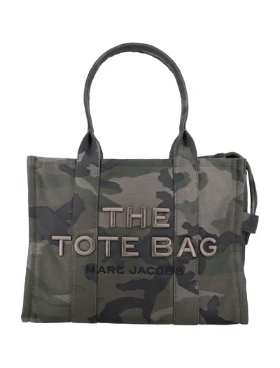 Marc Jacobs Women's The Camo Jacquard Large Tote Bag In Camouflage