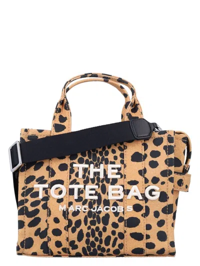 MARC JACOBS WOMEN'S THE CHEETAH CANVAS SMALL TOTE BAG