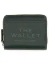 Marc Jacobs Women "the Compact" Mini Wallet In Green