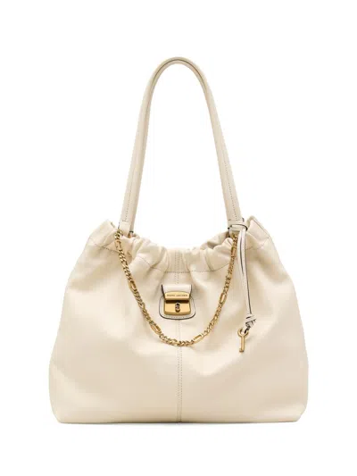 Marc Jacobs Women's The Cristina Leather Tote Bag In White