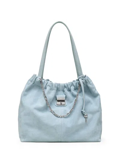 Marc Jacobs Women's The Cristina Suede Tote Bag In Blue