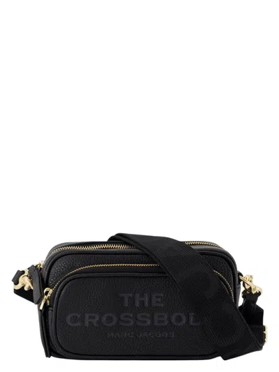 Marc Jacobs The Crossbody Leather Shoulder Bag In Black
