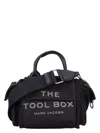 Marc Jacobs Compact Crossbody Tote With Bold Logo In Black