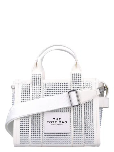 MARC JACOBS WOMEN'S THE CRYSTAL CANVAS SMALL TOTE BAG