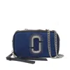 Marc Jacobs Women The Denim Chain Snapshot Shoulder Bag In Blue