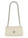 Marc Jacobs Dual Chain Wallet In Soft White Nappa Leather In White