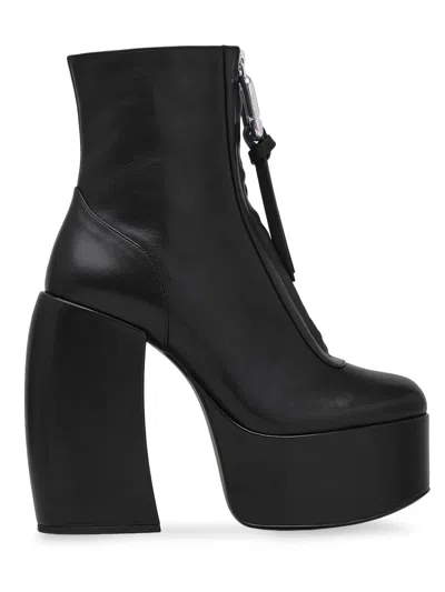 MARC JACOBS WOMEN'S THE GIGI 135MM LEATHER PLATFORM ANKLE BOOTS
