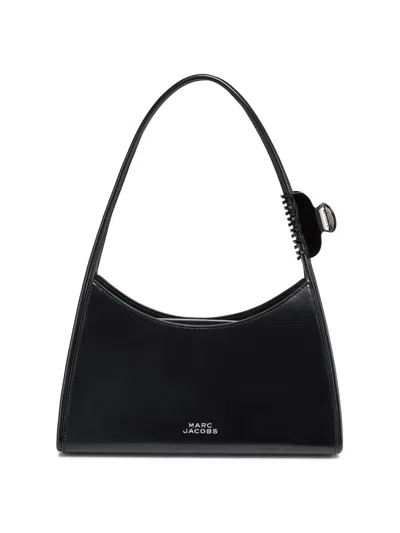 Marc Jacobs Women's The Glam Claw Clip Leather Shoulder Bag In Black