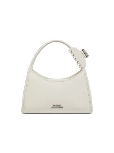MARC JACOBS WOMEN'S THE GLAM CLAW CLIP LEATHER TOP HANDLE BAG