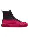 MARC JACOBS WOMEN'S THE HIGH-TOP OMBRÉ CANVAS SNEAKERS