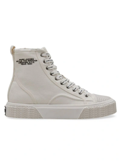 Marc Jacobs Women's The High Top Trainer In White