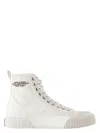 Marc Jacobs White Canvas The High Top Sneaker Sneakers