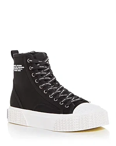 Marc Jacobs Women's The High Top Sneakers In Black