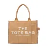 Marc Jacobs Women The Jacquard Large Tote Bag In Beige