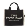 Marc Jacobs Women The Jacquard Medium Tote Bag In Black