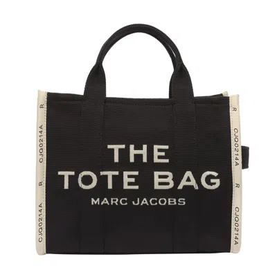 Marc Jacobs Women The Jacquard Medium Tote Bag In Black