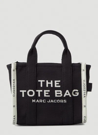 Marc Jacobs Women The Jacquard Small Tote Bag In Black