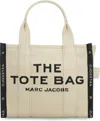 Marc Jacobs Women Beige Canvas The Tote Shopping Bag In Brown