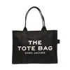 Marc Jacobs Women The Large Canvas Tote Bag In Black