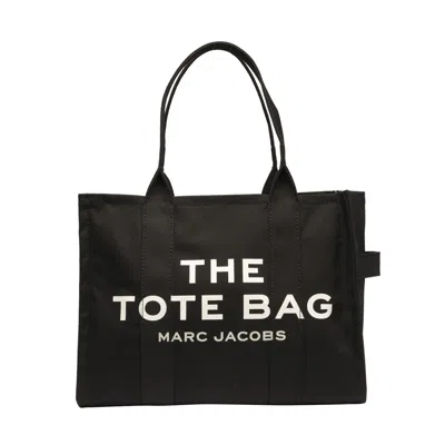 Marc Jacobs Women The Large Canvas Tote Bag In Black
