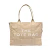 Marc Jacobs Women The Large Canvas Tote In Beige