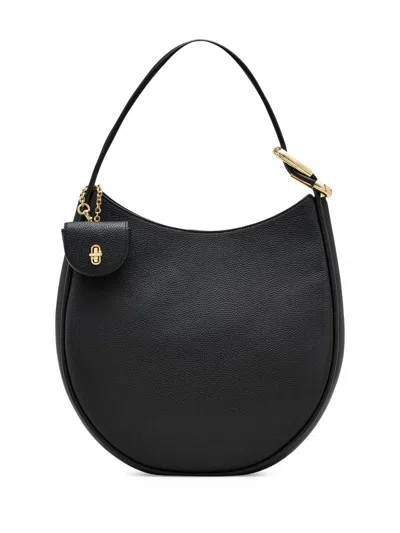 Marc Jacobs Leather Effect Tote Bag With Chain Detail In Black