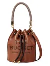 Marc Jacobs Women's The Leather Bucket Bag In Argan Oil