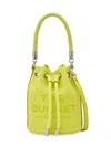 Marc Jacobs Women's The Leather Bucket Bag In Limoncello