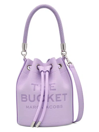 Marc Jacobs Women's The Leather Bucket Bag In Gray