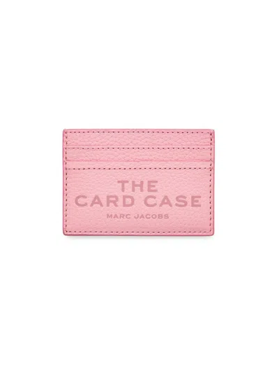 Marc Jacobs Women's The Leather Card Case In Pink
