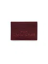 Marc Jacobs Women's The Leather Card Case In Red