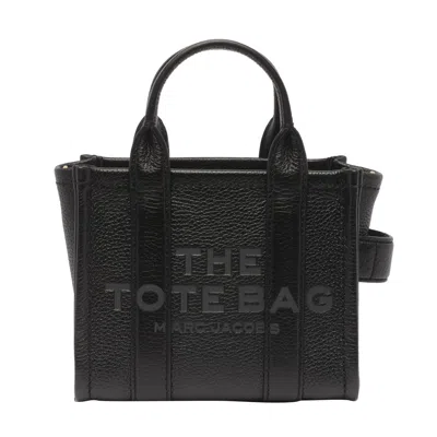 Marc Jacobs Women The Leather Crossbody Tote Bag In Black