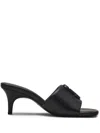 Marc Jacobs J Marc 65 Leather Sandals In 001 Black