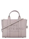 Marc Jacobs The Leather Medium Tote Bag In Cement