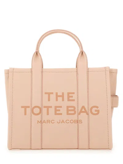Marc Jacobs Women's The Leather Medium Tote Bag In Pink