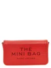 Marc Jacobs Women 'the Leather Mini Bag' Crossbody Bag In Red
