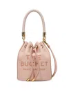 Marc Jacobs Women's The Leather Mini Bucket Bag In Rose