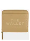 Marc Jacobs The Leather Mini Compact Wallet In Nude & Neutrals