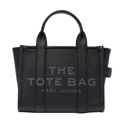 Marc Jacobs Women The Leather Small Tote Bag In Black