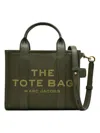 Marc Jacobs Structured Tote Bag With Dual Handles And Contrasting Interior In Green