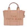 Marc Jacobs Women The Leather Small Tote Bag In Pink