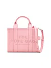 Marc Jacobs Women's The Leather Small Tote Bag In Pink