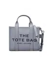 Marc Jacobs Women's The Leather Small Tote In Wolf Grey